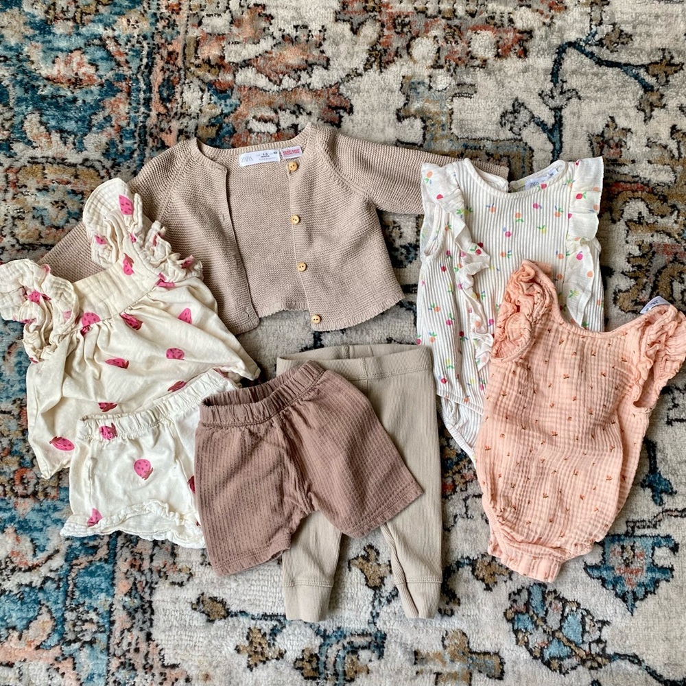 Zara Baby Girl Clothing Mixed Bag
